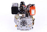 Двигун дизельний 178F ТАТА (з виходом вала під шпону, 25 мм) 6 к.с., фото 3