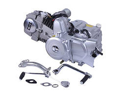 Двигун бензиновий 125CC ТАТА на мопеди Дельта/Альфа/Актив, механіка, електростартер, без карбюратора (тип