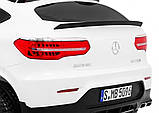 Дитяча акумуляторна машинка Mercedes GLC 63S Біла, фото 10