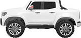 Дитяча акумуляторна машинка Mercedes Benz X-Class Біла, фото 8