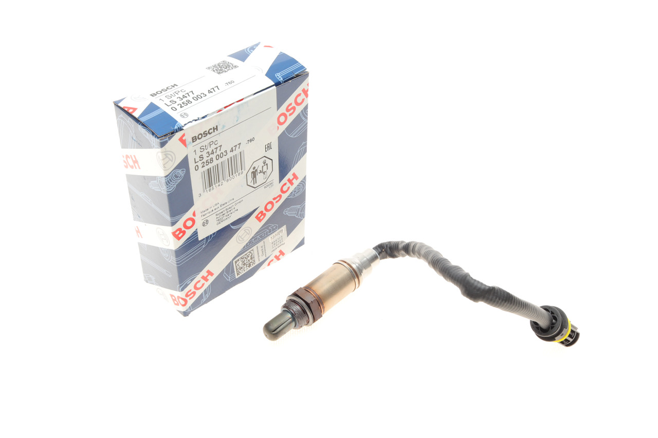 Ламбда зонд BMW 3 (E46)/5 (E39/E60)/7 (E38/E65/E66/E67) 94-10 (M52/M54), Bosch 0 258 003 477, фото 1
