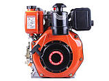 Двигун дизельний 178F ТТ (з виходом вала під шпанку, 25 мм) 6 к.с., фото 3