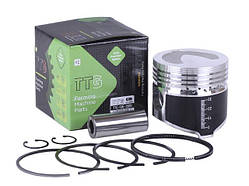 Поршневий комплект 90,00 мм STD TTG для дизельного двигуна 190N, к-т: 9 одиниць