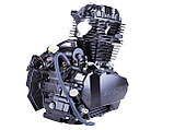 Двигун CB 150D ТАТА на мотоцикл Minsk/Viper 150j, ZONGSHEN (з повітряним охолодженням, бензиновим), фото 2