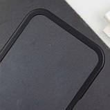 TPU чохол Transparent + Colour 1,5mm для Apple iPhone 16 (6.1") Black, фото 7