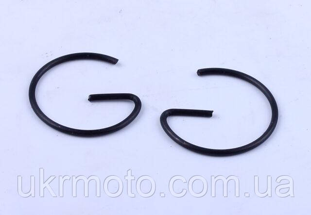 Кільця стопорні пальця поршневого, к-т: 2 шт. - 177F, фото 1