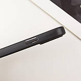 TPU чохол Transparent + Colour 1,5mm для Apple iPhone 14 (6.1") Black, фото 5