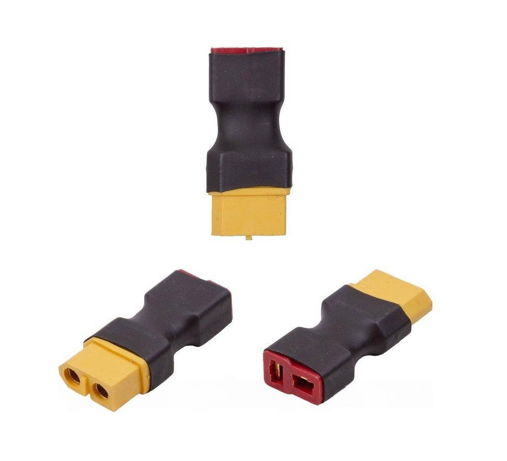 Перехідник XT60 Female на T-Plug Female, адаптер для підключення акумуляторів та ESC
