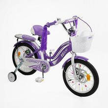 Велосипед 2-х колісний 16" "Corso Nice" NC-16014, NC-16014-фіолетовий