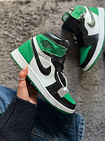 Air Jordan 1 black green