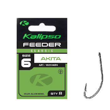 Крючки Kalipso Feeder classic akita