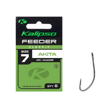 Крючки Kalipso Feeder classic akita 102307BN №7(8)
