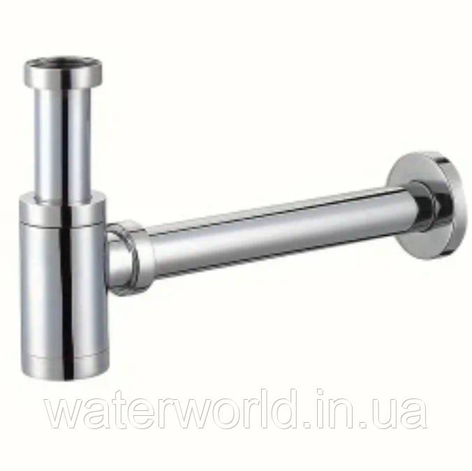 Напівсифон для умивальника WEZER WSR-101 колір Chrome, фото 1