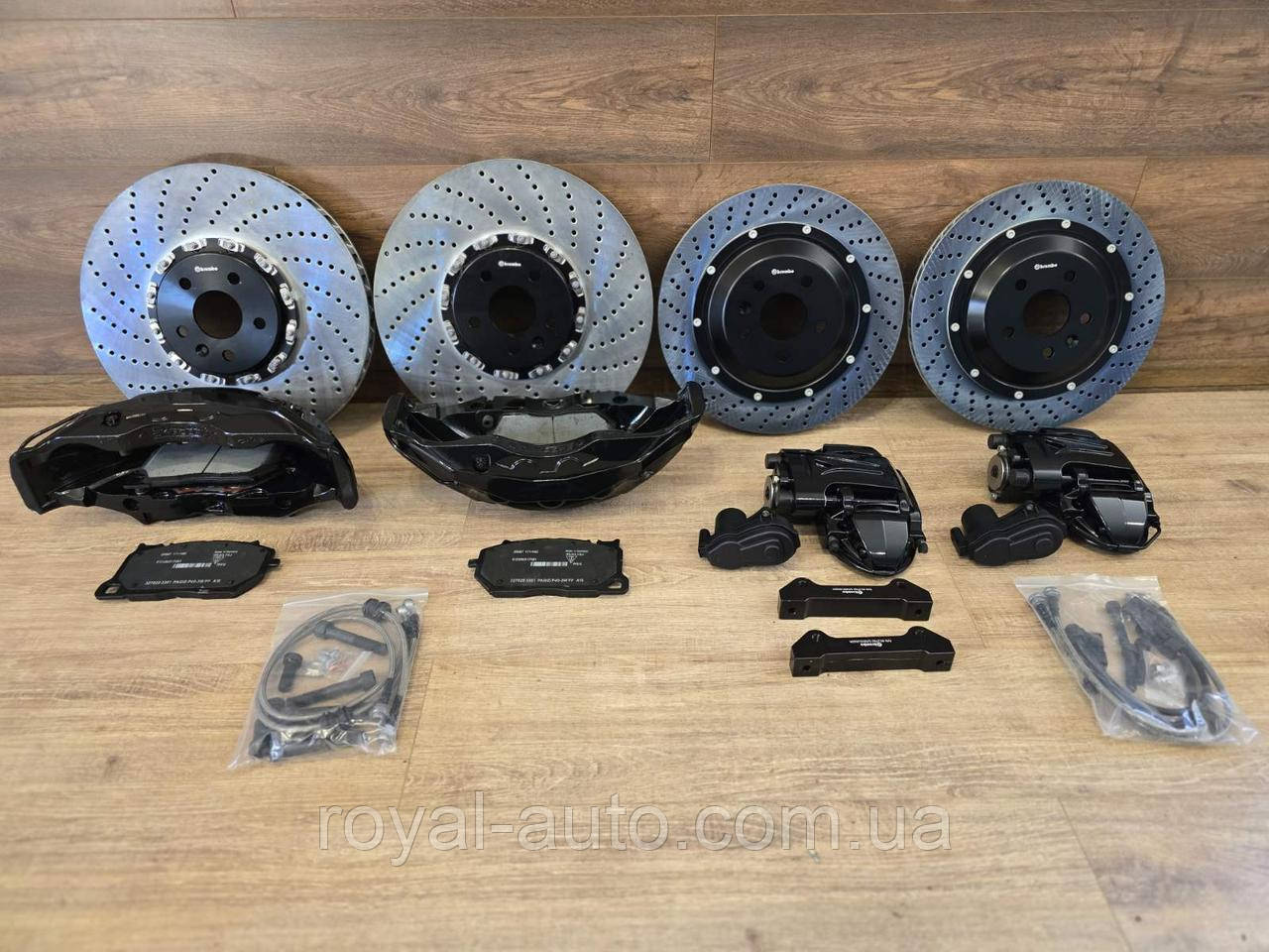 Гальмівна система Tesla Model S X Plaid з дисками супортів колодками, фото 1