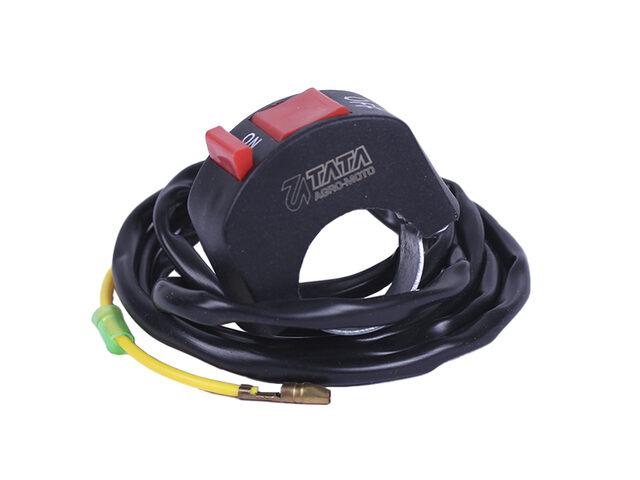 Тумблер вимикання двигуна (на кермі) TATA на бензиновий двигун 168F/170F, фото 1