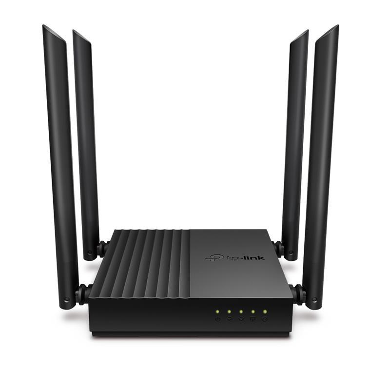 Топовий дводіапазонний Wi-Fi маршрутизатор TP-Link Archer C64 — швидкість AC1200, 4 антени, підтримка Mesh, фото 1