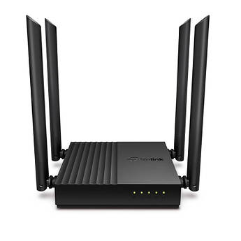 Топовий дводіапазонний Wi-Fi маршрутизатор TP-Link Archer C64 — швидкість AC1200, 4 антени, підтримка Mesh