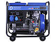 Генератор дизельний ТАТА JM6500X(E) 4.5/5.0KW (однофазний, підігрів палива) (код 53171), фото 4