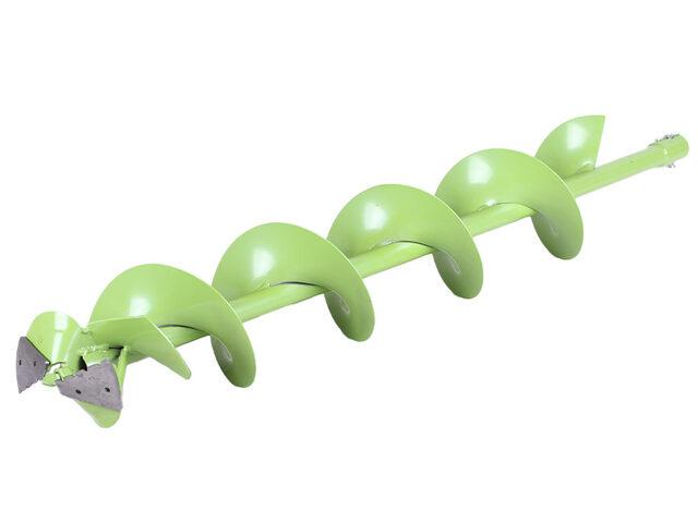 Шнек для льоду ТАТА на мотобур L1000, діаметр 150, змінні леза, фото 1