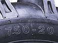 Колесо в зборі 7.50*20 ТАТА (6 болтів) задне на мінітрактор Shifeng 240 (код 42850), фото 4