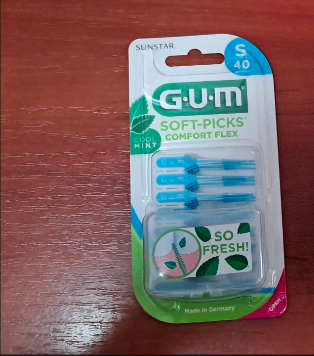 Sunstar (Санстар) GUM Soft-Picks Minty, Small, 40 шт — міжзубні щітки з м'ятним ароматом., фото 1