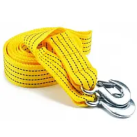 Буксувальний трос 4 м до 3 тонн жовтий