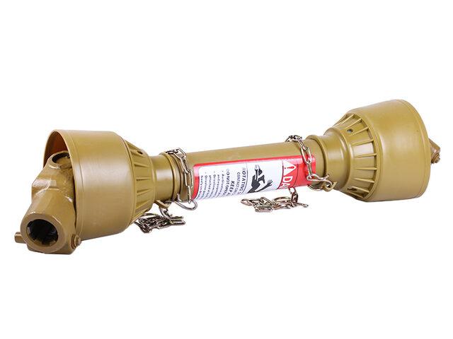 Вал карданний 6*6 шліців, 610 мм, перетин-трилимонник, з кожухом, фото 1