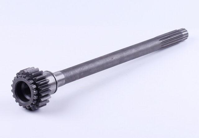Вал первинний з шестернею L-375 мм Z-14/21/18 DongFeng 354/404, фото 1