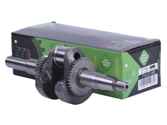 Колінвал у зборі під шпонку TTG на бензиновий двигун 168F, діаметр 20 мм, фото 1