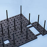 Сушарка для посуду телескопічна. Підставка в ящик для посуду розсувна. Роздільник органайзер кухонний, фото 7