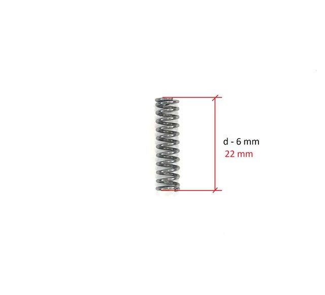 Комплект фіксації шестерні головного валу, к-т: кульки 2 шт. + Пружини 2 шт. - КПП (3+1), фото 1