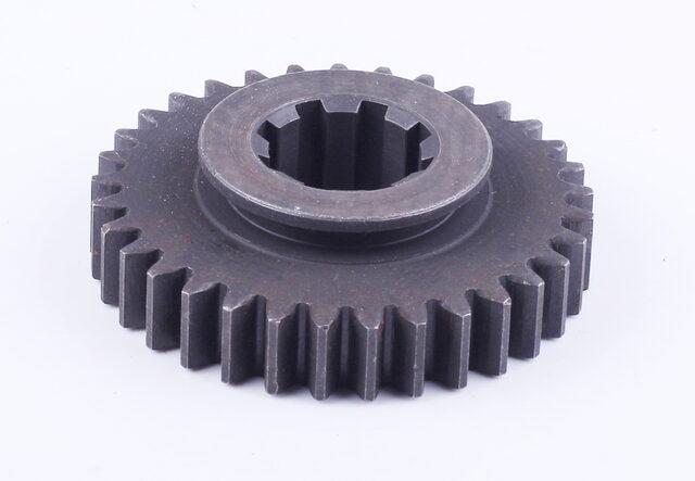 Шестерня 1-ї передачі вихідного валу (2-го валу) Z-8/33 DongFeng 240/244, фото 1