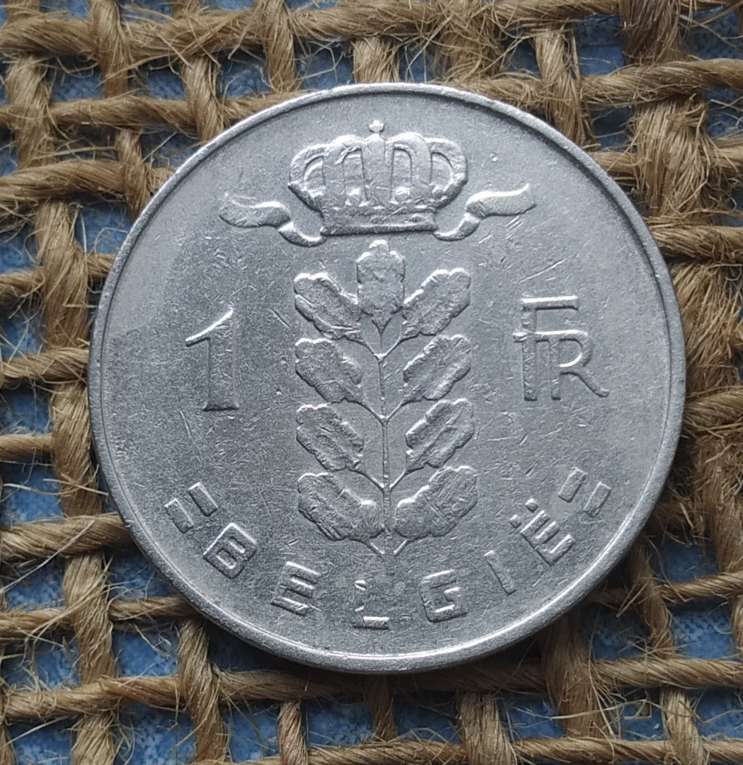 1 франк 1964 року. Бельгiя