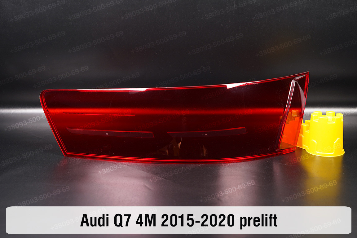 Скло заднього ліхтаря Audi Q7 4M (2015-2020) дорест праве, фото 1