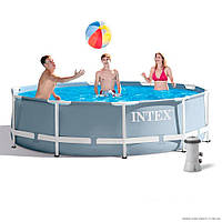 Каркасний басейн Intex 26706 SC, 305-99 см, насос (2006 л/г), 6500 л