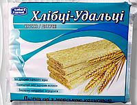 Хлібці дієтичні Лавка Здоров"я Хлібці-Удальці хрусткі пшеничні з морською капустою 100 гр.