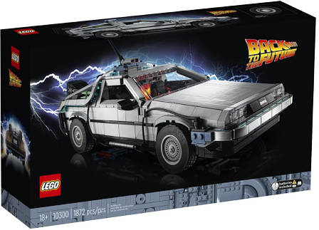 Авто-конструктор LEGO Icons Назад у майбутнє: Машина часу (Делоріан) (10300), фото 1