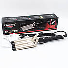 Плойка для волосся п'ять хвиль 45Вт, Geemy GM 2933, 2 режими / Керамічні щипці для локонів / Плойка для завивки, фото 10