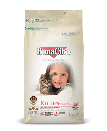 BonaCibo Kitten корм для кошенят 1,5 кг
