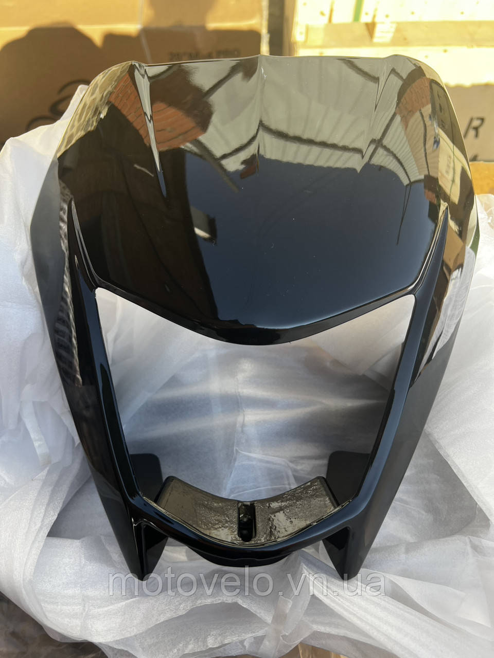 Пластик обтічник фари Viper V200R чорний