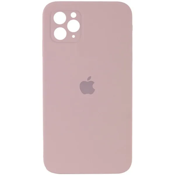 Чохол-накладка EpiK Silicone Case Square Full Camera для iPhone 11 Pro Max Pink Sand, фото 1