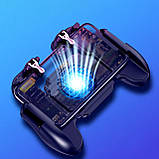 Геймпад з охолодженням джойстик тригерами для телефона смартфона H5 курки для пабг пубг pubg call of duty, фото 8