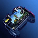 Геймпад з охолодженням джойстик тригерами для телефона смартфона H5 курки для пабг пубг pubg call of duty, фото 7