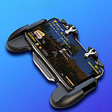 Геймпад з охолодженням джойстик тригерами для телефона смартфона H5 курки для пабг пубг pubg call of duty, фото 9