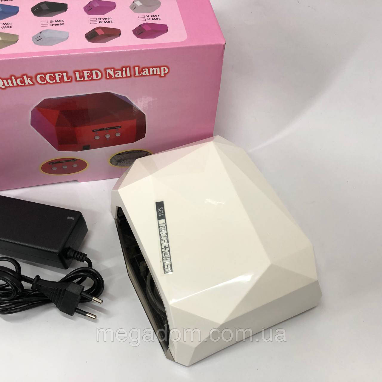 Портативна сушарка для нігтів UV LAMP CCF+LED, Ультрафіолетова світлодіодна лампа для XQ-152 сушіння гель-лаку