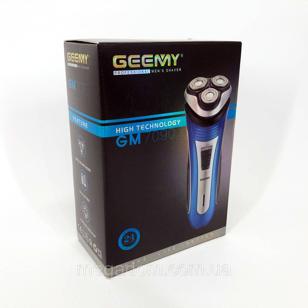 Суха бритва GEEMY GM-7090, Електрична акумуляторна бритва для гоління, Бритви LP-598 для гоління