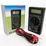 Мультиметри для роботи Digital DT-830B, Тестер напруги цифровий, Мультиметр VF-999 цифрового типу, фото 5