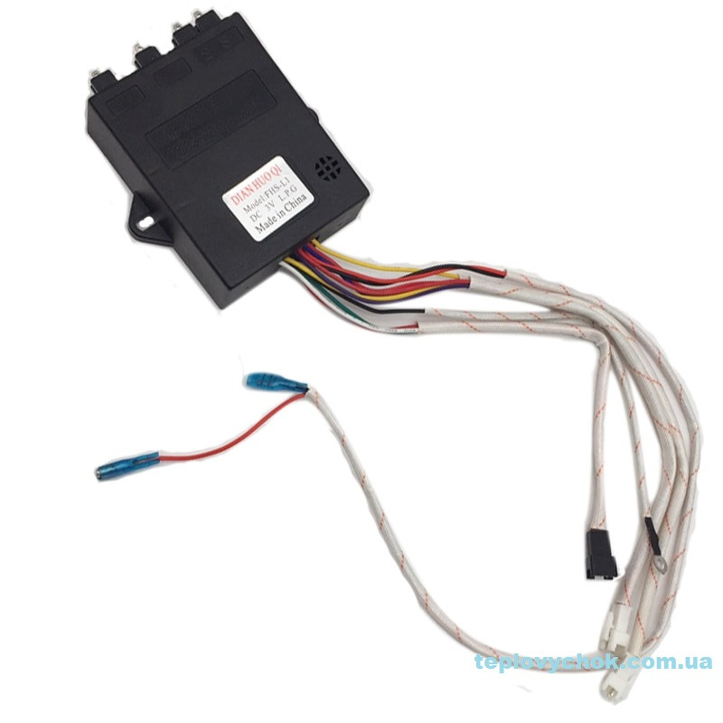 Блок керування китайською газовою колонкою з лампочкою і підключенням під дисплей FHS-L1, фото 1