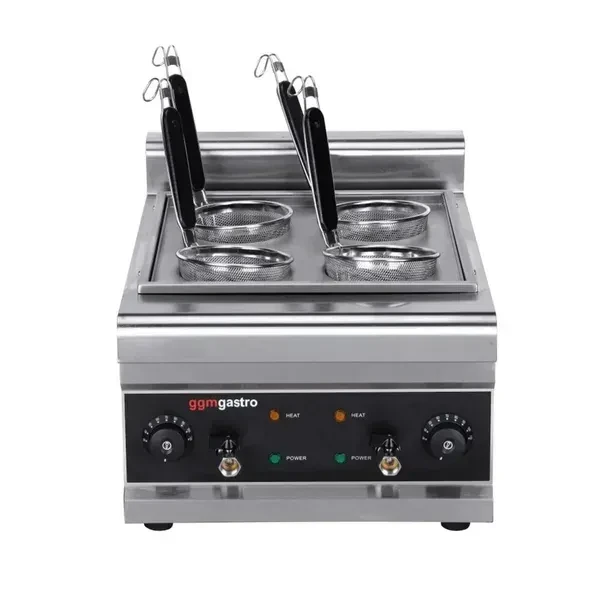 Макароноварка NKJ4 GGM Gastro | 4 корзины | 3000 Вт | 4,8 л