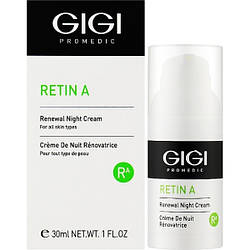 Крем нічний GiGi Retin A Renewal Night Cream, що оновлює, 30 мл